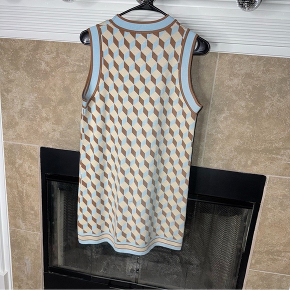 Tuckernuck Ocean Spray Knit Geo Marie Dress small EUC - Picture 7 of 7